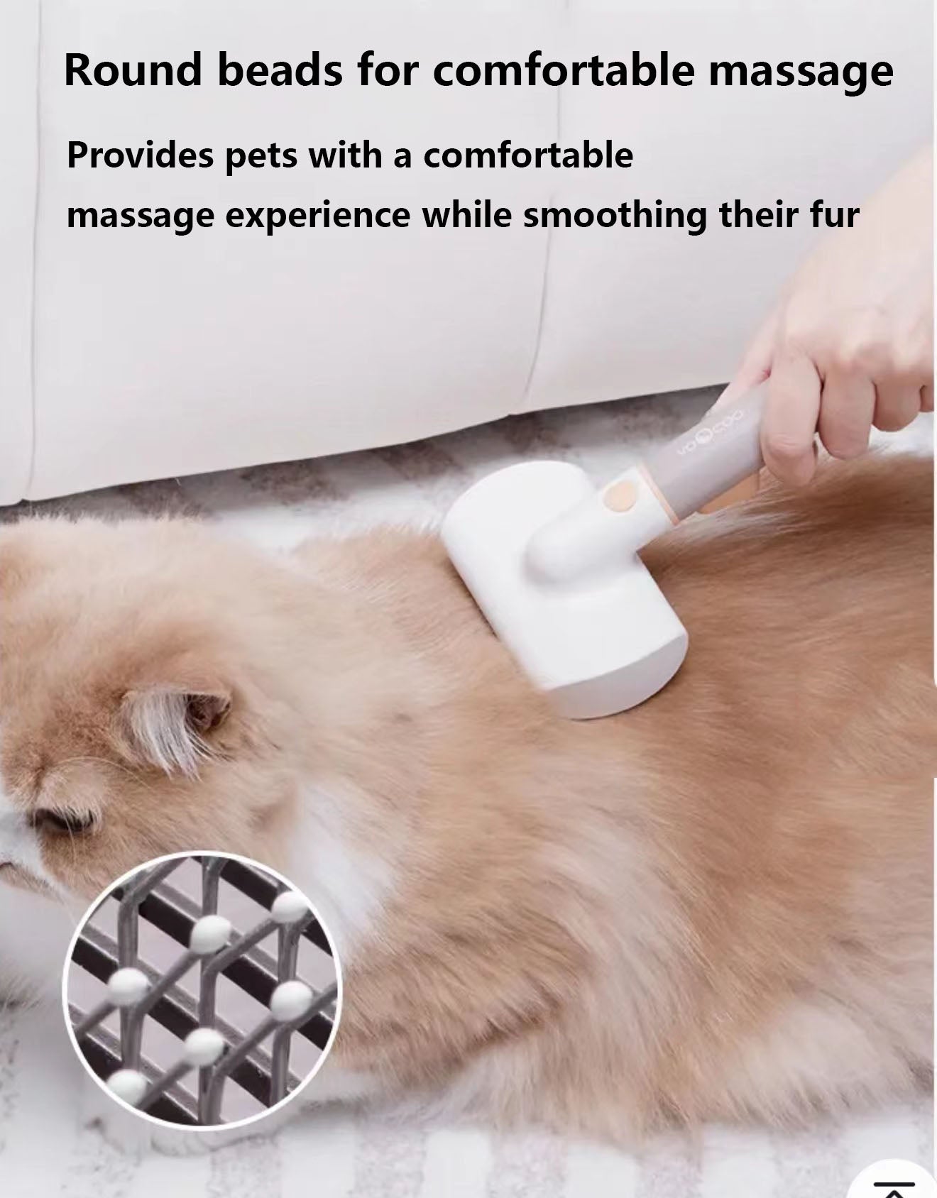 3-in-1 Dog Brush & Cat Brush,pet floating hair comb